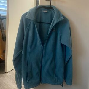 columbia full zip fleece jacket